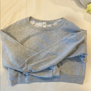 American apparel Gray Women's cropped Sweatshirt